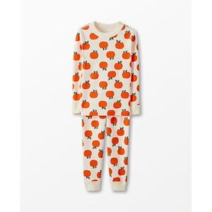 Hanna Andersson Pajama Set Small‎ – Organic Cotton Pumpkin Print Fall Halloween